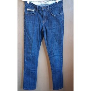 Vans Mens 30 x 32 denium blue jeans 2014‎ Straight Leg EUC Skateboard